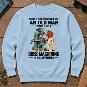 An Old Man Still Does Machining In His 70s - light-blue - CS2D-LightBlue