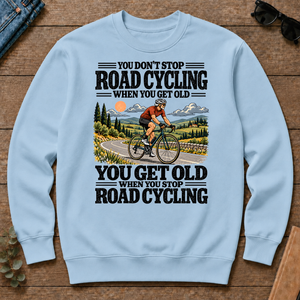 You Get Old When You Stop Road Cycling - light-blue - CS2D-LightBlue