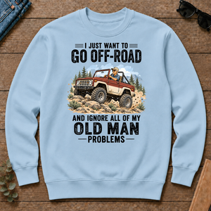 I Just Want To Go Off-road Art - light-blue - CS2D-LightBlue