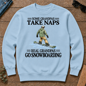 Real Grandpas Go Snowboarding Vintage - light-blue - CS2D-LightBlue