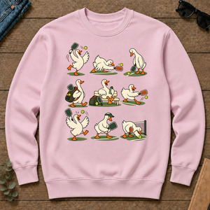 Funny Ducks Playing Pickleball - light-pink - CS2D-LightPink