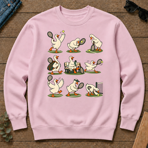 Funny Ducks Playing Tennis - light-pink - CS2D-LightPink