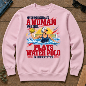 A Woman Still Plays Water Polo In Her 70s - light-pink - CS2D-LightPink