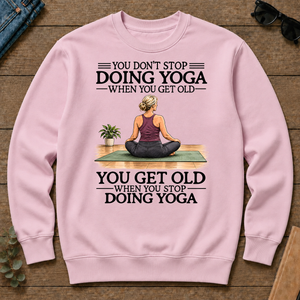 Don't Stop Doing Yoga Woman - light-pink - CS2D-LightPink