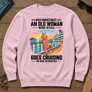 An Old Woman Still Goes Cruising In Her 70s - light-pink - CS2D-LightPink