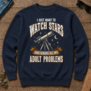 Vintage I Just Want To Watch Stars - navy - CS2D-Navy