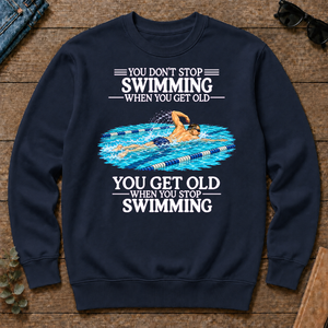 Old Man Don't Stop Swimming - navy - CS2D-Navy