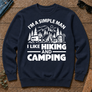 I Like Hiking And Camping - navy - CS2D-Navy