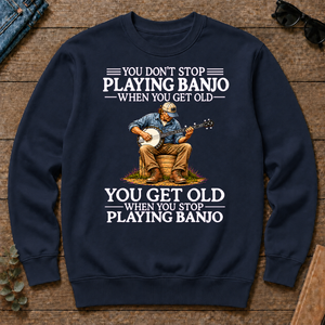 Old Man Don't Stop Playing Banjo - navy - CS2D-Navy