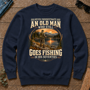 An Old Man Goes Fishing In 70s - navy - CS2D-Navy