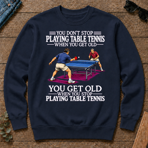 Old Man Don't Stop Table Tennis - navy - CS2D-Navy