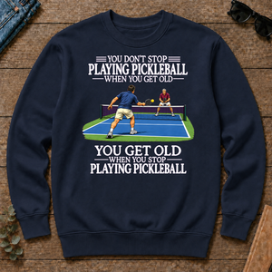 Old Man Don't Stop Pickleball - navy - CS2D-Navy