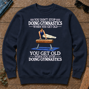 Old Man Don't Stop Gymnastics - navy - CS2D-Navy