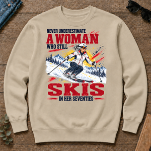 A Woman Still Skis In Her 70s - sand - CS2D-Sand
