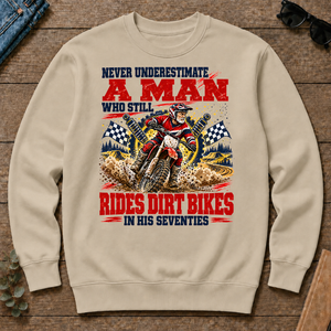 A Man Still Goes Rides Dirt Bikes In His 70s - sand - CS2D-Sand