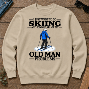 I Just Want To Go Skiing Vintage - sand - CS2D-Sand