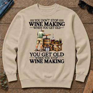 Don't Stop Wine Making Vintage Art - sand - CS2D-Sand