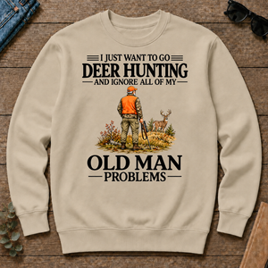 I Just Want To Go Deer Hunting Vintage - sand - CS2D-Sand