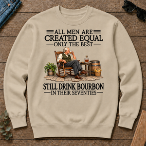 All Men Are Created Equal Only The Best Still Drink Bourbon 70s - sand - CS2D-Sand