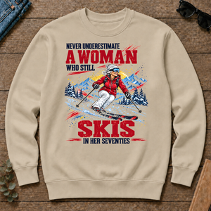 A Woman Still Skis In Her 70s - sand - CS2D-Sand
