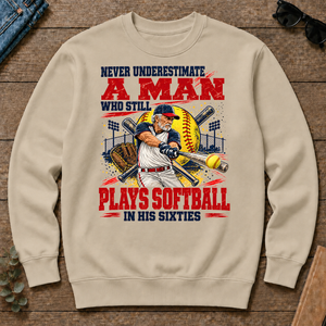 A Man Still Plays Softball In His 60s - sand - CS2D-Sand