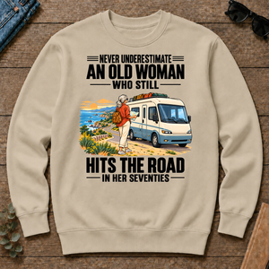 An Old Woman Still Hits The Road In Her 70s - sand - CS2D-Sand