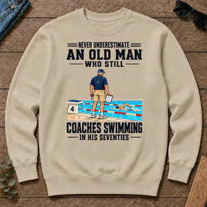 Never Underestimate An Old Man Coaches Swimming In His 70s - sand - CS2D-Sand