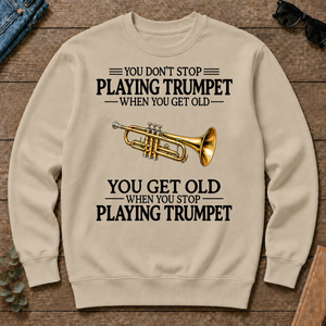 Don't Stop Playing Trumpet Vintage Art - sand - CS2D-Sand