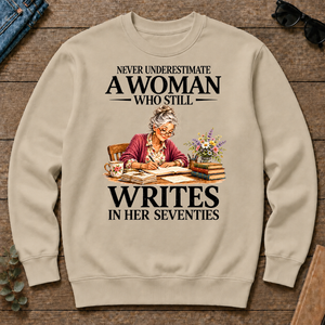 Funny A Woman Still Writes In Her Seventies - sand - CS2D-Sand