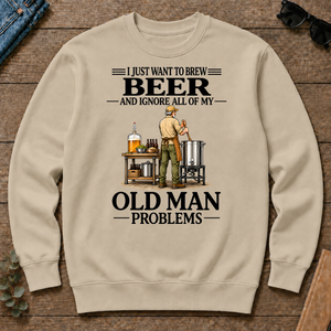 I Just Want To Brew Beer Vintage - sand - CS2D-Sand