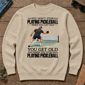 Vintage You Get Old When You Stop Playing Pickleball - sand - CS2D-Sand