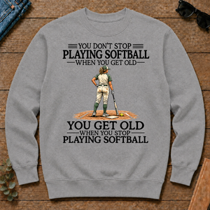 Don't Stop Playing Softball - sport-grey - CS2D-SportGrey