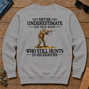 Never Underestimate An Old Man Hunting 80s - sport-grey - CS2D-SportGrey