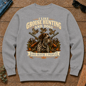 I Like Grouse Hunting And Dogs And Maybe 3 People - sport-grey - CS2D-SportGrey