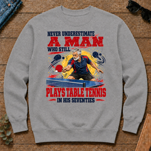 A Man Still Plays Table Tennis In His 70s - sport-grey - CS2D-SportGrey