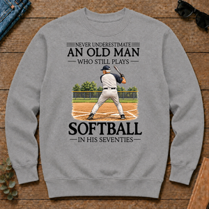 An Old Man Who Still Plays Softball In His Seventies - sport-grey - CS2D-SportGrey