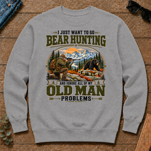 I Just Want To Go Bear Hunting & Ignore All Old Man Problems - sport-grey - CS2D-SportGrey