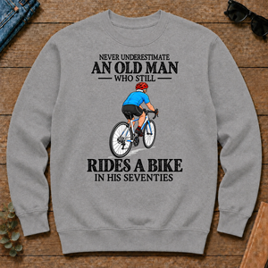 An Old Man Still Rides A Bike In His Seventies - sport-grey - CS2D-SportGrey