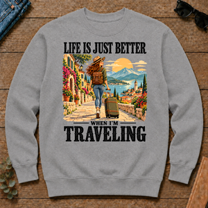 Life Is Just Better When I'm Traveling - sport-grey - CS2D-SportGrey