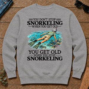 Don't Stop Snorkeling Vintage Art - sport-grey - CS2D-SportGrey
