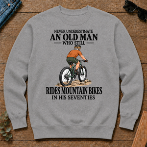 An Old Man Still Rides Mountain Bikes In His Seventies - sport-grey - CS2D-SportGrey
