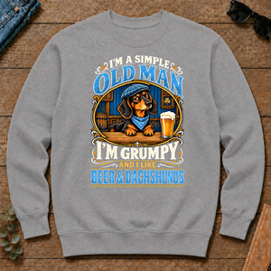 Funny I Like Beer & Dachshunds - sport-grey - CS2D-SportGrey