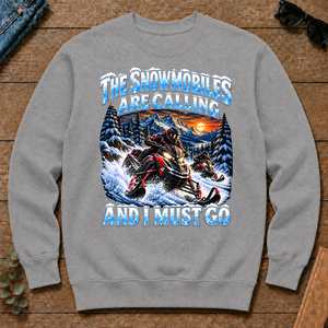 Snowmobiles Are Calling And I Must Go - sport-grey - CS2D-SportGrey