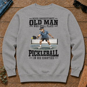 Old Man Plays Pickleball In His Eighties - sport-grey - CS2D-SportGrey