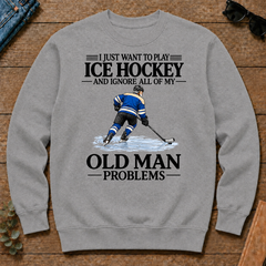 I Just Want To Play Ice Hockey - sport-grey - CS2D-SportGrey