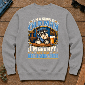 Funny I Like Beer & Schnauzers - sport-grey - CS2D-SportGrey