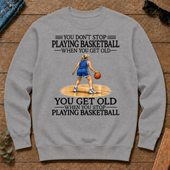 Don't Stop Playing Basketball Woman - sport-grey - CS2D-SportGrey
