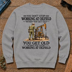 Don't Stop Working at Oilfield - sport-grey - CS2D-SportGrey