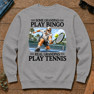 Some Grandpas Play Bingo Real Grandpas Play Tennis - sport-grey - CS2D-SportGrey