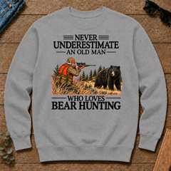Never Underestimate An Old Man Bear Hunting - sport-grey - CS2D-SportGrey